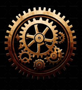 Steampunk Zahnräder
